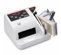 Banconote portatile con display a LED e rilevamento di contraffazioni | Conta fino a 600 note/min con una capacità di 130 note, funzione aggiuntiva e verifica UV, magnetica e filigrana.