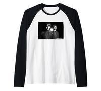 Band Britpop Ritratto di Michael Robert Williams Maglia con Maniche Raglan