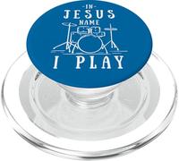 Band cristiana In Jesus Name I Suono la batteria Suonando il batterista PopSockets PopGrip per MagSafe