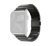 Nomad - Cinturino in Acciaio inossidabile per Apple Watch 42mm / 44mm / 45mm / 49mm- Grafite - NM1A41BXS0