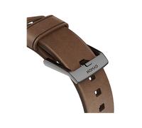 Nomad - Cinturino moderno in pelle per Apple Watch 42mm / 44mm / 45mm / 49mm - Marrone / Nero - NM1A4RBM00