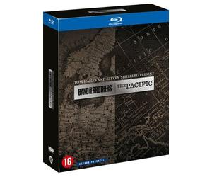 BAND OF BROTHERS + THE PACIFIC - Coffret Blu-Ray Nuovo