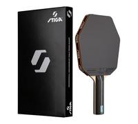 Banda by STIGA Allround Future Cybershape System, Classic - Racchetta da ping pong preincollata con gomma STAR Future e punto dolce ampio - Racchetta re-incollabile per il gioco in via di sviluppo