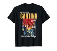 Banda Cantina di Star Wars Maglietta, Uomo, Nero, S