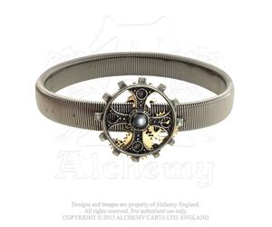 Banda da Manica Giacca Alchemy England Goyhic GA1 Steampunk Acciaio Elastico