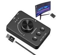 Banda di controllo del volume del PC, banda di controllo del volume multimediale USB, controller audio per computer, elaborazione raffinata degli angoli, per casa, scuola, area di lavoro e