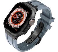 Banda di orologi a fluorobber , compatibile con Apple Watch 41mm 41mm 44mm 45mm Ultra 49mm Accessori di sostituzione Series , Uomini Kit di modifica della cinghia delle donne da donna