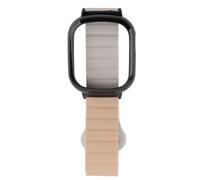 Banda di orologi magnetici per orologio 4 Rilascio rapido PC Frame regolabile Sostituzione Strap di orologio silicone Strong Attrazione magnetica Secure Fit per gli allenamenti di (Mlik Tea Starlight)
