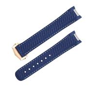 Banda di orologio in gomma fluorro da 20 mm da 21 mm per cinturino Omega Aqua Terra 150M AT150 Ultra Light Worldtimer 43mm 41 mm Fold Clasla Watchbands