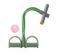 Banda Di Resistenza Del Pedale Del Piede - Fallo A 4 Tubo Elastico, Esercitatore Di Tensione Di Yoga, Trainer Elasticizzato Per Il Fitness | Corda Di Sit-up Resistente Per La Palestra A Casa Attrezzat