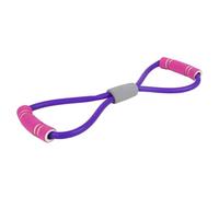 Banda di Resistenza Elastica Piatta per Allenamento e Pilates | Lattice Porpora, Elastico Robusto e Flessibile, per Forza, Terapia, Squat e Routine Fitness Quotidiana
