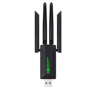 Banda doppia scheda di rete wireless 2,4-5,8 GHz Transmitter di rete esterna di rete esterna 1300 MBPS WiFi USB3.0 Adattatore per laptop desktop per PC