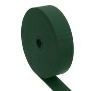Banda elastica 1\"x11yd per cucire, verde scuro