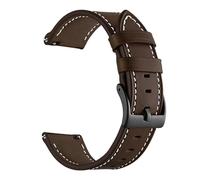 Banda in pelle da 22 mm per huami Amazfit 4/3/3 Pro/2E/2 Watch Straps per Amazfit GTR 47mm Stratos 3 Easyfit WatchBands Bracciale