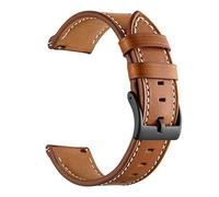 Banda in pelle da 22 mm per huami Amazfit 4/3/3 Pro/2E/2 Watch Straps per Amazfit GTR 47mm Stratos 3 Easyfit WatchBands Bracciale