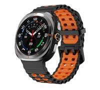 Banda marina per Samsung Galaxy Watch Ultra Ultra Strap 47mm Accessori sportivi Sport Silicone Correa Bracciale per Galaxy Watch7 Ultra 47 mm cinghia