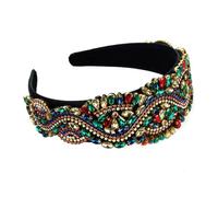 Banda per capelli, accessori per capelli Fascia for capelli a vento Fascia for capelli alla moda, esagerata, con pietre preziose, super flash, di lusso, resistente, piena di diamanti, accessori for ca