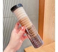 Banda per Capelli Elastici Morbidi Porta Coda di Cavallo Durevoli Accessori per Capelli per Donne Girls Terry Fabric 20pcs (Tipo 4)