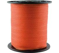 Kerbl Fettuccia elettrica Albert 4 fili rotolo 200 m 20 mm bianca