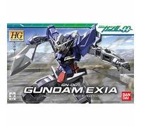 BANDAI 1/144 HG Gundam 00 GN-001 Gundam EXIA Plastic Model Kit Giappone