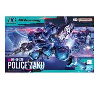 BANDAI 1/144 HG Gundam GQuuuuuX Police Zaku Plastic Model Kit Giappone