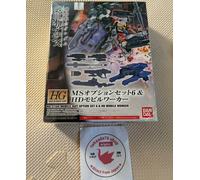 Bandai 1/144 HG Gundam Mobile Suit Option Set 6 & HD Mobile Worker 006 FS Raro