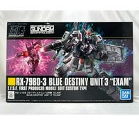 BANDAI 1/144 HG Gundam RX-79BD-3 Blue Destiny Unit 3 EXAM Plastic Kit Japan