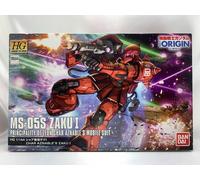 BANDAI 1/144 HG Gundam The Origin Char's MS-05S ZAKU I Plastic Model Kit Japan