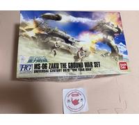 Bandai 1/144 HGUC MS IGLOO MS-06 Zaku The Ground War Set Plastic Model Kit nuovo