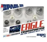 BANDAI 1/72 SPACE: 1999 EAGLE TRANSPORTER METAL ENGINE BELL SET