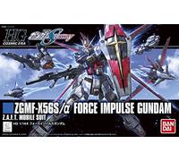 Bandai 206326#198 Zgmf-X56S/A Force Impulse Gundam Hgce Model Kit, da Gundam Seed Destiny, Multi, 8" (BAS5059241)