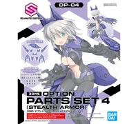BANDAI 30MS 1/144 Option Parts Set 4 Stealth Armor Plastic Model Kit Giappone