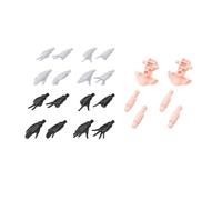 BANDAI 30MS OPTION HAND PARTS [WHITE/BLACK]