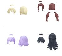 BANDAI 30MS Opzione Acconciatura Parti 12 Completo Set Kit Modello Japan Licenza
