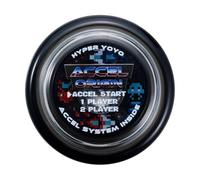 Bandai 60002 Accel Hyper Yoyó Nero, Gioco di Abilità, Yoyo ottimo per i bambini di 8 anni, con il suo sistema Accel, prova tutti i trucchi in modo semplice e veloce