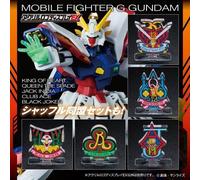 BANDAI ACRILICO LOGO DISPLAY EX MOBILE FIGHTER G GUNDAM SHUFFLE ALLIANCE SET