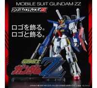 BANDAI ACRILICO LOGO DISPLAY EX MOBILE SUIT GUNDAM ZZ Taglia grande