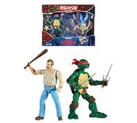 BANDAI P81192 6'' Stranger Things Hopper and Raphael Ninja Turtle Action Figures