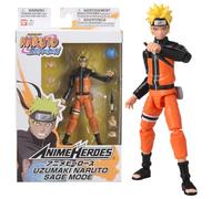 Bandai Naruto Shippuden Naruto Uzamaki Saga Mode Anime Heroes 15 Cm Multicolor