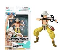 BANDAI Anime Heroes - One Piece - Anime Heroes Figur 17 cm - Usopp - 37005