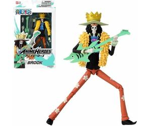BANDAI - Anime Heroes - One Piece - Anime Heroes Figurine 17 cm - Brook - 37006
