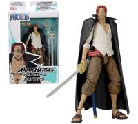 Bandai - Anime Heroes - One Piece - Figurina Anime Heroes 17 cm - Shanks - Licenza Ufficiale One Piece - Figurina d'azione articolata Shanks il Rosso - Giocattolo Bambini 4 Anni e + - 36935