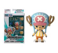 Bandai - Anime Heroes - One Piece - Figurina Anime Heroes 7 cm - Tony Tony Chopper - Licenza Ufficiale One Piece - Figurina d'azione articolata Chopper - Giocattolo Bambini 4 Anni e + - 36936