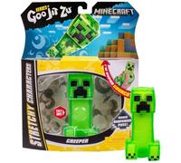 BANDAI CO42959 Heroes di Goo JIT Zu Action Figure Universo Minecraft, Creeper, Schiaccia e Schiaccia, Multicolore