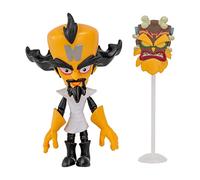 BANDAI Crash Bandicoot Action Figure Dr Neo Cortex con maschera | Giocattolo Dr Neo Cortex da 11 cm con maschera e accessori | Personaggi da collezione come merce e regali per videogiochi