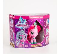 BANDAI, Crystalverse Classic Kiki, multicolore CU49508, decora il tuo unicorno con cristalli colorati
