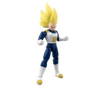 BANDAI - Dragon Ball Daima Super Saiyan 3 Vegeta - Action figure snodabile Dragon Stars 17 cm - Vegeta SSJ3 - Licenza ufficiale Dragon Ball - Giocattolo per bambini dai 4 anni in su - 40738
