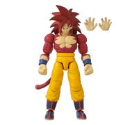 BANDAI Dragon Ball Daima Action Figure SS4 Goku Daima Dragon Stars, 17 cm, ispirata alla nuova serie TV Dragon Ball Daima (2024), articolata e multicolore (40737)