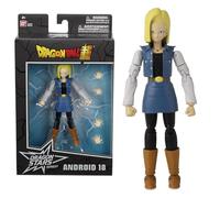 Bandai - Dragon Ball Super - Figura Dragon Stars 17 cm - Android 18 - Licenza Ufficiale Dragon Ball - Figura articolata C-18 Cyborg - Giocattolo per Bambini dai 4 anni in su - Action Figure - 36191