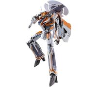 BANDAI DX Chogokin Macross Delta VF-31E Siegfried Chuck Mustang uso pressofuso